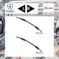 2x ORIGINAL® Brembo Bremsschlauch Vorne, Links, Rechts für Audi A6 Avant A6 A6