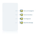 2x Schutzfolie Entspiegelt für Samsung Galaxy S22 Ultra 5G Enterprise Edition 
