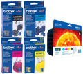 Brother ORIGINAL PATRONEN LC 980 für DCP 145C 163C 165C 167C 195C 365CN 375CW