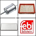 Febi Bilstein Filterset, Inspektionspaket passend für Opel CORSA C MERIVA A#