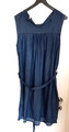 Esprit Kleid Blau Größe 42 Damen Ärmellos