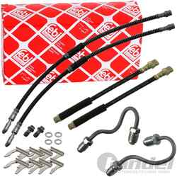 FEBI BREMSSCHLAUCH BREMSLEITUNG VORNE+HINTEN passend für AUDI A3 8P VW GOLF 5+6