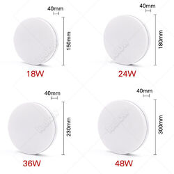 LED Deckenlampe Deckenleuchte Panel Schlafzimmer Wohnzimmer Bad Flur lampe IP44