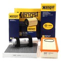 HENGST Filterset 4-tlg für AUDI A4 (B8) A5 (8T 8F) Q5 (8RB) 2.0 TDI 120-170 PS