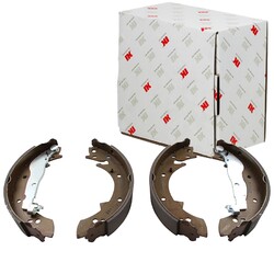 NK BREMSBACKEN SATZ HINTERACHSE PASSEND FÜR RENAULT CLIO RAPID SAFRANE