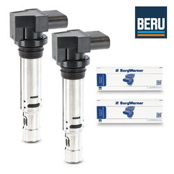 BERU BERZSE030 ZÜNDSPULE ZÜNDMODUL 2x FÜR AUDI A1 A2 A3 SKODA FAB SEAT IBIZA 3 4