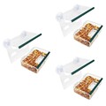  3 Pack Futterstelle Für Wildvögel Wildvogel Klares Fenster Vogelhäuschen