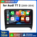 32G Android 13 Navi Autoradio GPS Carplay DAB+ WIFI Für AUDI TT MK2 8J 2006-2012