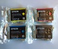 Original Epson Tintenpatronen Set BK C M Y: T0711 T0712 T0713 T0714