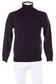 WE FASHION Pullover Woll-Mix Rollkragen M aubergine