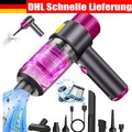 Mini Handstaubsauger Kabelloser Autostaubsauger 8000Pa Akku Staubsauger für Auto