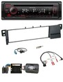 Kenwood Lenkrad CD USB Bluetooth DAB Autoradio für BMW 3er E46 2001-2007 Quadloc