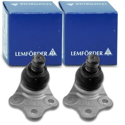2x LEMFÖRDER TRAGGELENK FÜHRUNGSGELENK VORNE VOLVO S60 V60 157 XC60 156 XC70 136