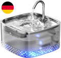 Katzen-Wasserbrunnen, 2L Haustier Trinkbrunnen Für Katzen Und Hunde, Super Leise
