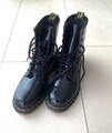 Dr. Martens Stiefel, schwarz Lack, Damen, Gr. 37, ungetragen