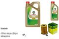 MANN-FILTER Ölfilter 6L CASTROL EDGE 5W-30 M für Honda CR-V III 2.2i-DTEC