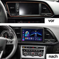Android Autoradio Für Seat Leon 3 5F1 5F5 2012-2020 Mit GPS Navi WIFI FM RDS BT