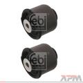 2x Febi 34748 Lagerung Achskörper Hinten für Ford Fiesta VI Fiesta