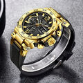 Quarzuhr Uhr Armbanduhr Mechanik Herren Männer Uhren Datum Sportuhr Wasserdicht