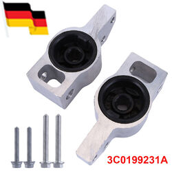 2x FEBI BILSTEIN QUERLENKERLAGER + SCHRAUBEN VORNE FÜR VW PASSAT SHARAN TIGUAN