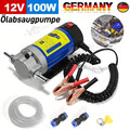 12V 100W Dieselpumpe Absaugpumpe Ölabsaugpumpe Ölpumpe Ölwechselpumpe  1-4L/min