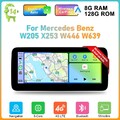 10.25" IPS 128G Carplay Autoradio GPS Für Mercedes-Benz C GLC V Class W205 X253