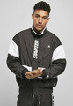 Starter Black Label Retro Trainingsjacke in Schwarz/Weiss XXL (NEU)