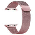 Milanaise Armband für Apple Watch 1-4 5 6 7 8 SE Edelstahl Magnet 38-41 42 44 45