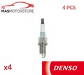 ZÜNDKERZE ZÜNDKERZEN DENSO SKJ20CR-A8 4PCS P FÜR SEAT IBIZA IV SPORTCOUPE