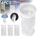 4X Deckel Filter Ersatzfilter Filtersack DN 75 für IBC Regenwassertank Container