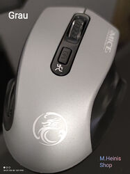 Maus Kabellos USB Wireless Mouse 2000DPI Computer Notebook Laptop Neu