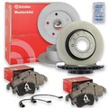 Brembo Bremsscheiben 280mm + Bremsbeläge Vorne Hinten passend für BMW i3 I01
