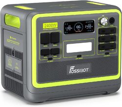 FOSSiBOT Tragbare Powerstation Solargenerator F2400 2048Wh 2400W 4800W Peak XT90