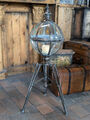GROSSE STAND LATERNE MARITIM ANTIK NOSTALGIE STIL 95cm H. STANDLATERNE LAMPE NEU