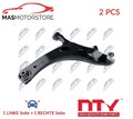 LINKS RECHTS QUERLENKER SATZ VORNE NIEDRIGER NTY ZWD-SB-008 2PCS V NEU