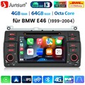 Für BMW 3er E46 Carplay Android 13 Autoradio GPS Nav WIFI BT 4G SWC CD DVD 4+64G