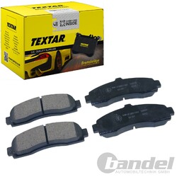 TEXTAR BREMSBELÄGE VORDERACHSE passend für CHRYSLER SEBRING HYUNDAI SANTAMO