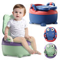 Töpfchen Baby Kinder WC Sitz Töpfchen Toilettentrainer Kindertoilette mit Pinsel