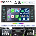 Android 15 Autoradio Apple Carplay Für Ford Focus Transit Fiesta GPS Navi BT KAM
