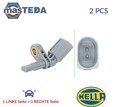6PU 012 679-931 ABS SENSOR DREHZAHLFÜHLER HELLA 2PCS FÜR SEAT LEON ST,ATECA