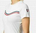 ROSSIGNOL DAMEN ICONIC  LOGO SKI GOLF CASUAL AUDRINE SHIRT T-SHIRT HEMD TEE XL 