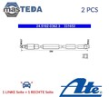 245102-03623 BREMSSCHLAUCH BREMSLEITUNG VORNE ATE 2PCS NEU OE QUALITÄT