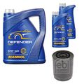 FEBI BILSTEIN Ölfilter 7L MANNOL Defender 10W-40 für Renault Master II Kasten