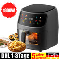8L XXL Heißluftfritteuse Fritteuse Fritteusen Heißluft Ofen Friteuse Digitale