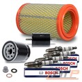 INSPEKTIONS-KIT INSPEKTIONSPAKET FILTER-SATZ 4 BOSCH KERZEN "D" FÜR RENAULT CLIO