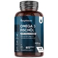 WeightWorld Omega 3 - 1000mg Fischöl - 400 Kapseln - Herzgesundheit & Blutdruck