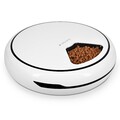 Automatischer Futterautomat Timer Futterspender 4 Mahlzeiten Napf Hund Katze