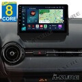 4+64G Android 14 Autoradio GPS NAVI Apple CarPlay SWC WIFI Für Mazda 2 2014-2023