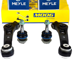 2x MOOG QUERLENKER VORNE UNTEN HINTEN + 2x MEYLE TRAGGELENK BMW 5er F10 xDrive