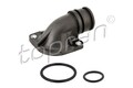 Kühlmittelflansch TOPRAN 107 635 für SHARAN CADDY VW GOLF SEAT 1H1 VENTO PASSAT
